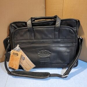 Canyon Outback Leather Laptop Bag Case Document Holder Briefcase